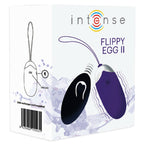 INTENSE - FLIPPY II VIBRATING EGG WITH REMOTE CONTROL PURPLE - Amore24