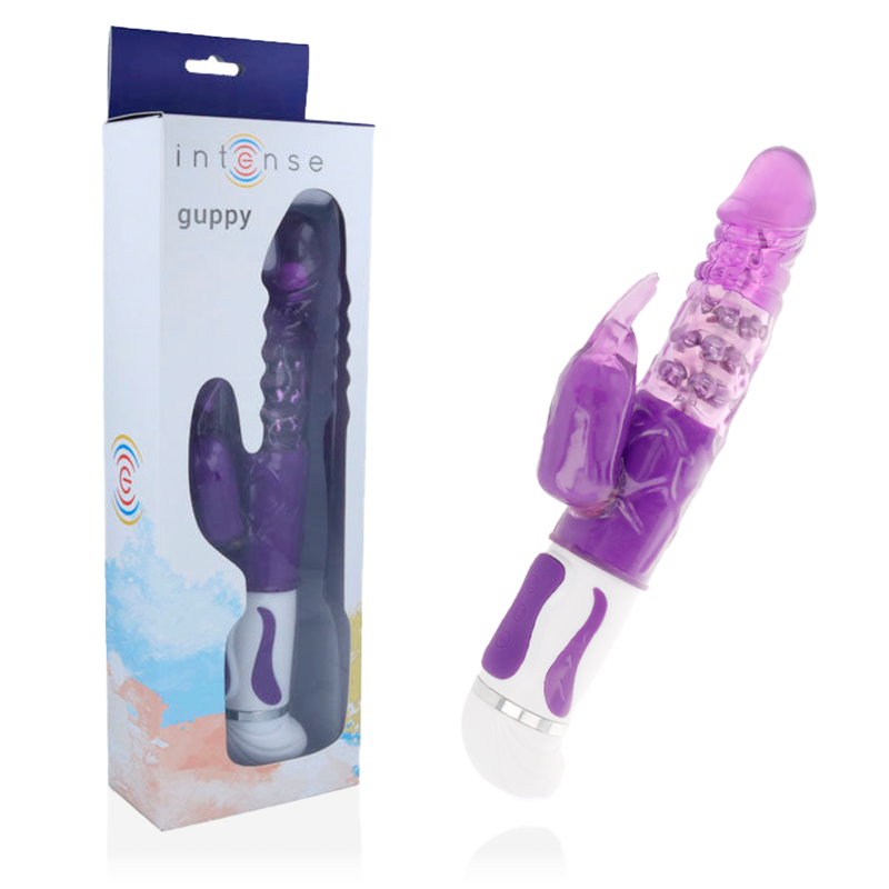 INTENSE - GUPPY LILAC ROTATOR VIBRATOR - Amore24
