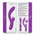 INTENSE - HARRY FLEXIBLE VIBRATOR WITH PURPLE TONGUE - Amore24