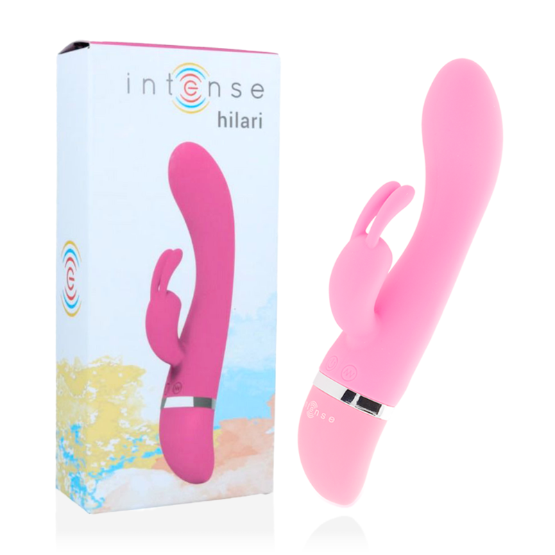 INTENSE - HILARI PINK SILICON LUXE VIBRATOR - Amore24