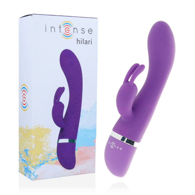 INTENSE - HILARI VIBRATOR LILAC SILICONE LUXE - Amore24