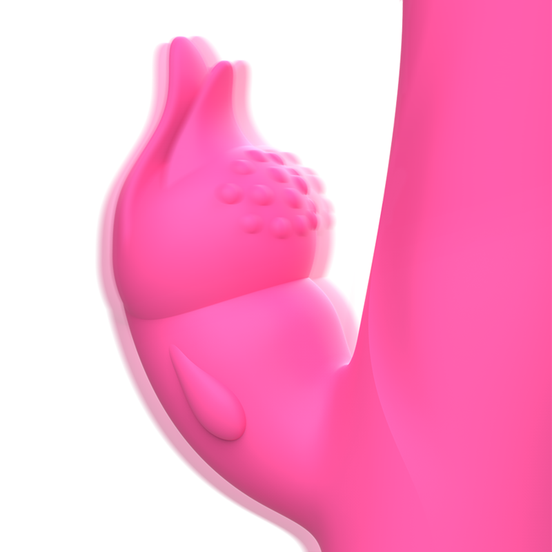 INTENSE - JULIO RABBIT VIBRATOR PINK SILICONE - Amore24