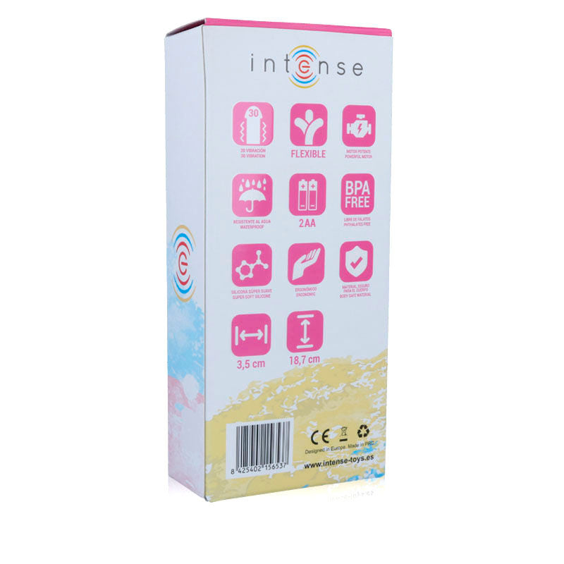 INTENSE - LEO VIBRATOR PINK SILICON LUXE - Amore24