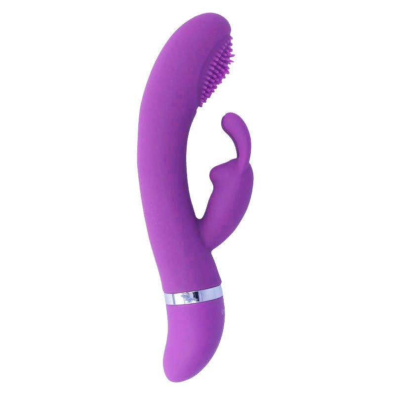 INTENSE - SUSY SILICONE RABBIT LILAC OSCILLATING VIBRATOR - Amore24
