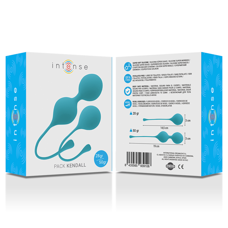 INTENSE - KEGEL BALLS PACK KENDALL BLUE - Amore24