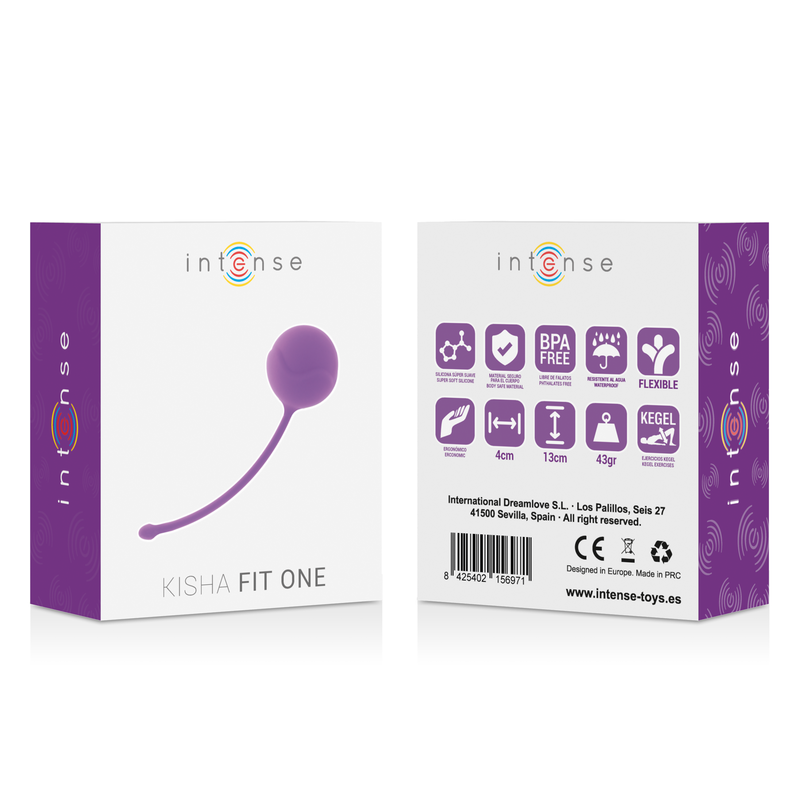 INTENSE - KISHA FIT ONE SILICONE KEGEL LILAC - Amore24