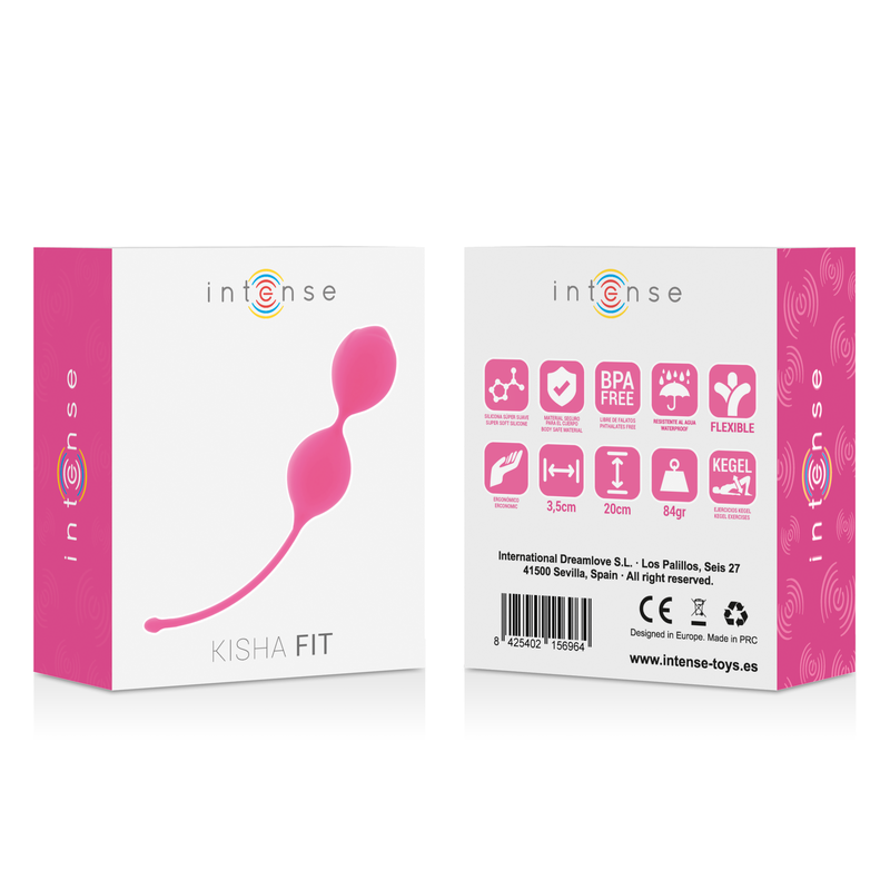 INTENSE - KISHA FIT SILICONE KEGEL FUCHSIA - Amore24