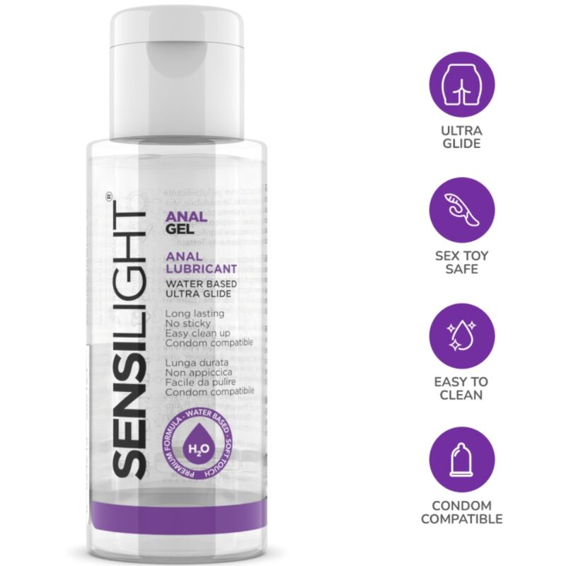INTIMATELINE - SENSILIGHT ANAL SLIDING GEL 30 ML - Amore24