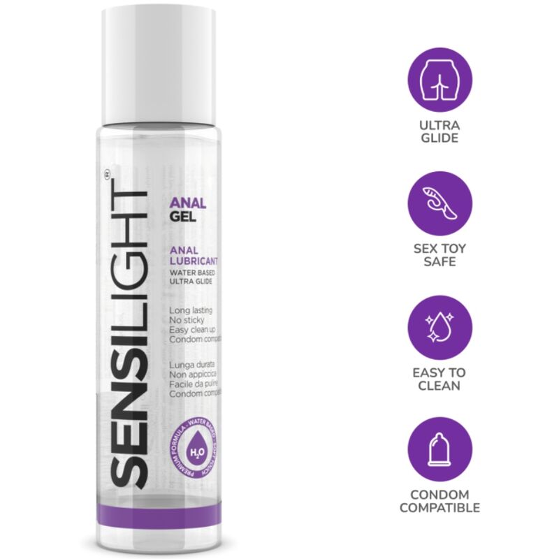 INTIMATELINE - SENSILIGHT ANAL SLIDING GEL 60 ML - Amore24