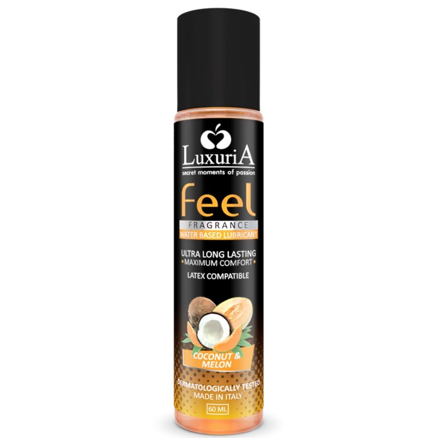 INTIMATELINE - LUXURIA FEEL COCONUT AND MELON WATER BASED LUBRICANT 60 ML - Amore24