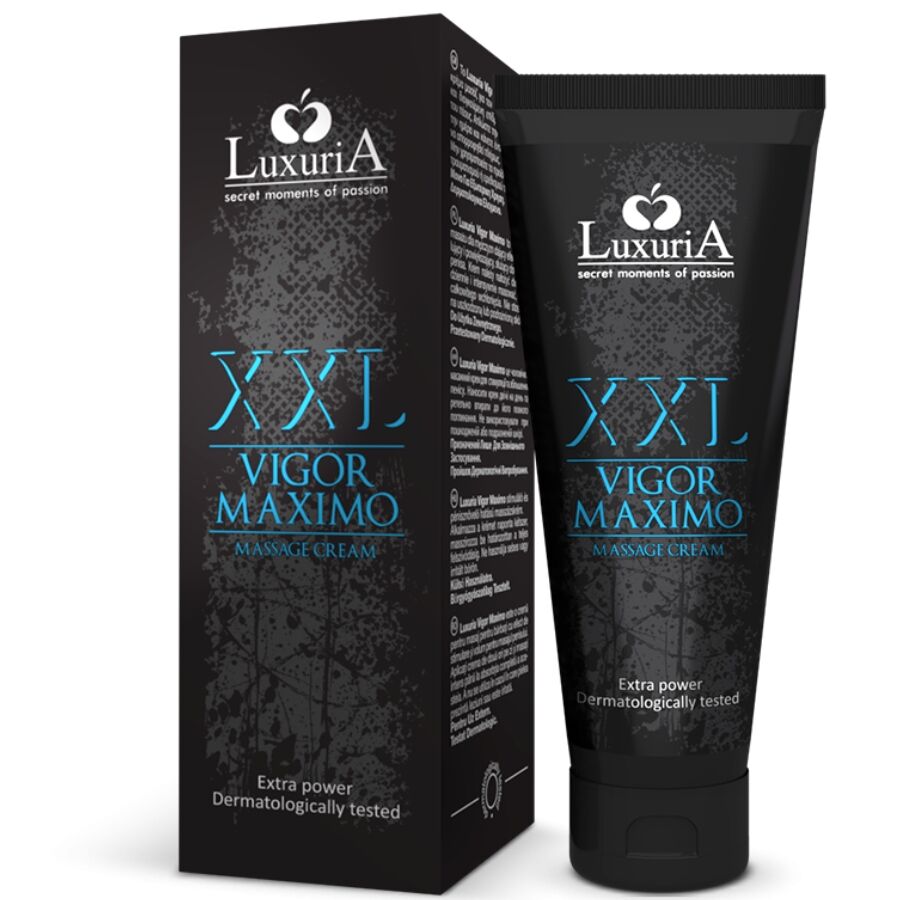 INTIMATELINE LUXURIA - XXL VIGOR MAXIMO MASSAGE CREAM 75 ML - Amore24