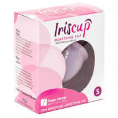 IRISCUP - SMALL PINK MONTH CUP A + FREE STERILIZER BAG - Amore24