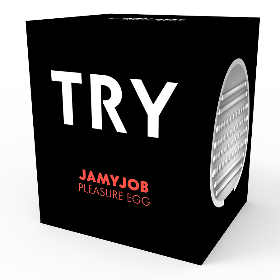JAMYJOB - EGG MASTURBATOR BLACK VERSION DISCRETT - Amore24