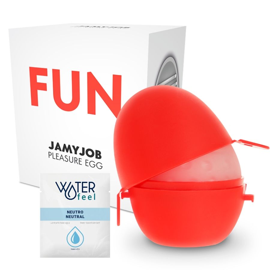 JAMYJOB - EGG MASTURBATOR RED EDITION DISCRETT - Amore24