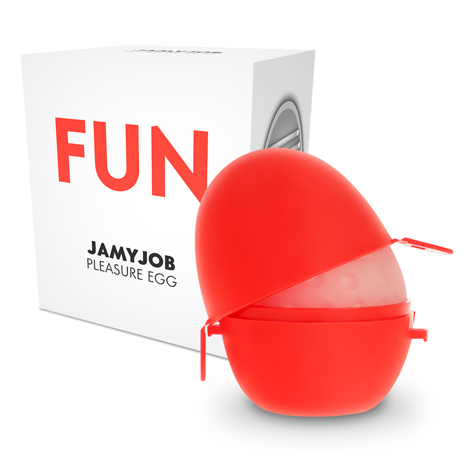 JAMYJOB - EGG MASTURBATOR RED EDITION DISCRETT - Amore24