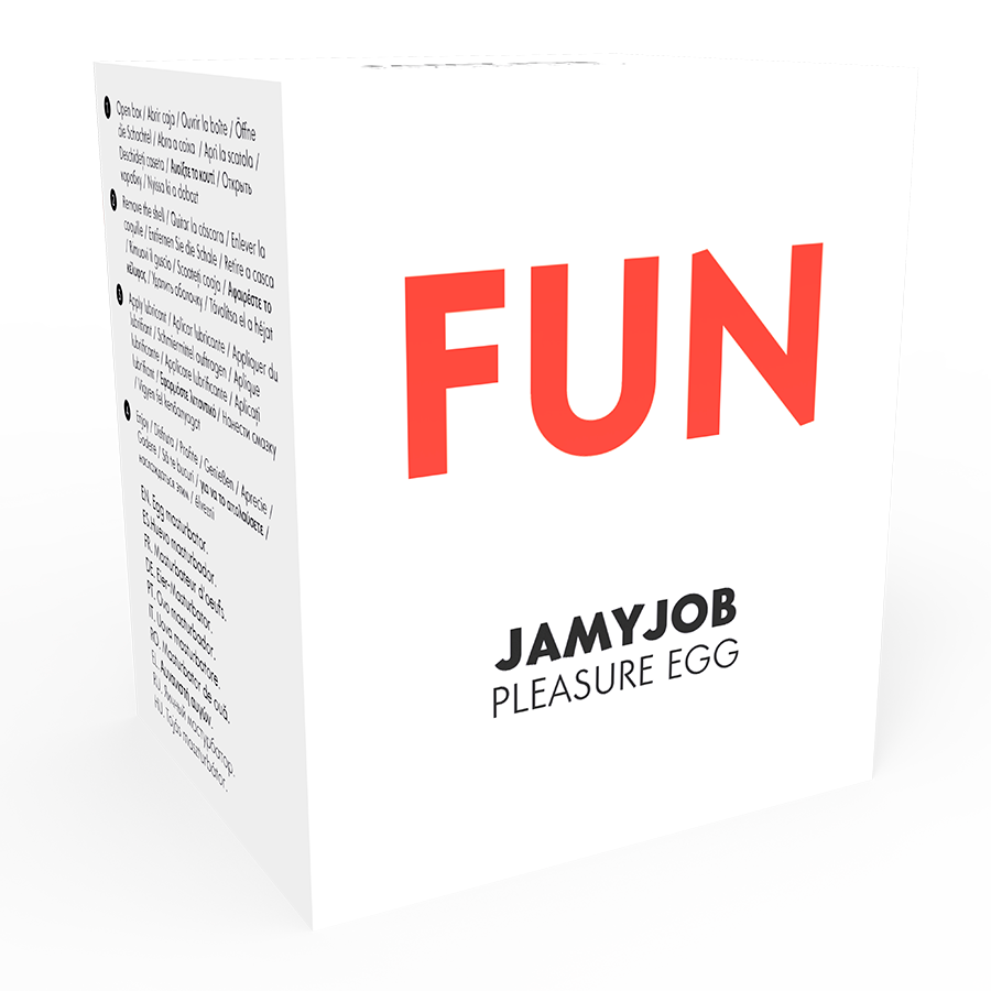 JAMYJOB - EGG MASTURBATOR RED EDITION DISCRETT - Amore24