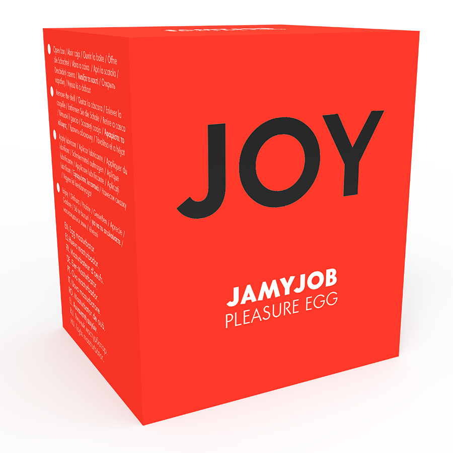 JAMYJOB - EGG MASTURBATOR RED VERSION DISCRETT - Amore24