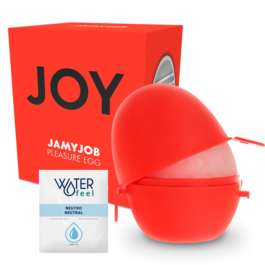 JAMYJOB - EGG MASTURBATOR RED VERSION DISCRETT - Amore24