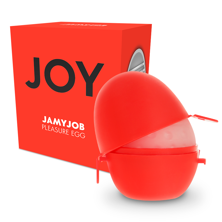 JAMYJOB - EGG MASTURBATOR RED VERSION DISCRETT - Amore24