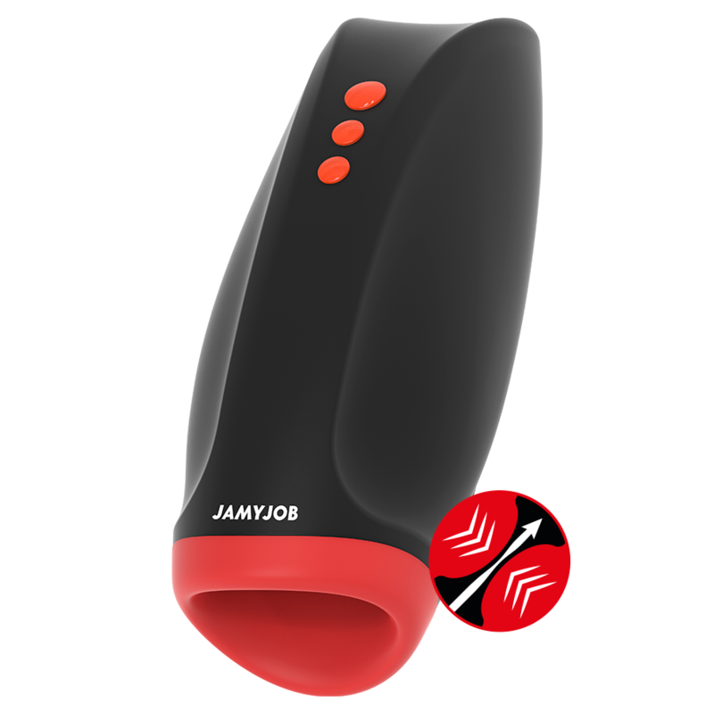 JAMYJOB - NOVAX MASTURBATOR WITH VIBRATION AND COMPRESSION - Amore24