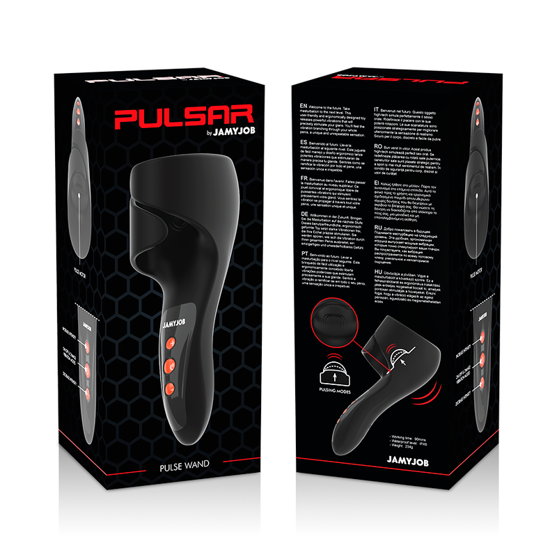 JAMYJOB - PULSAR WAND VIBRATION AND PULSATION MODES - Amore24