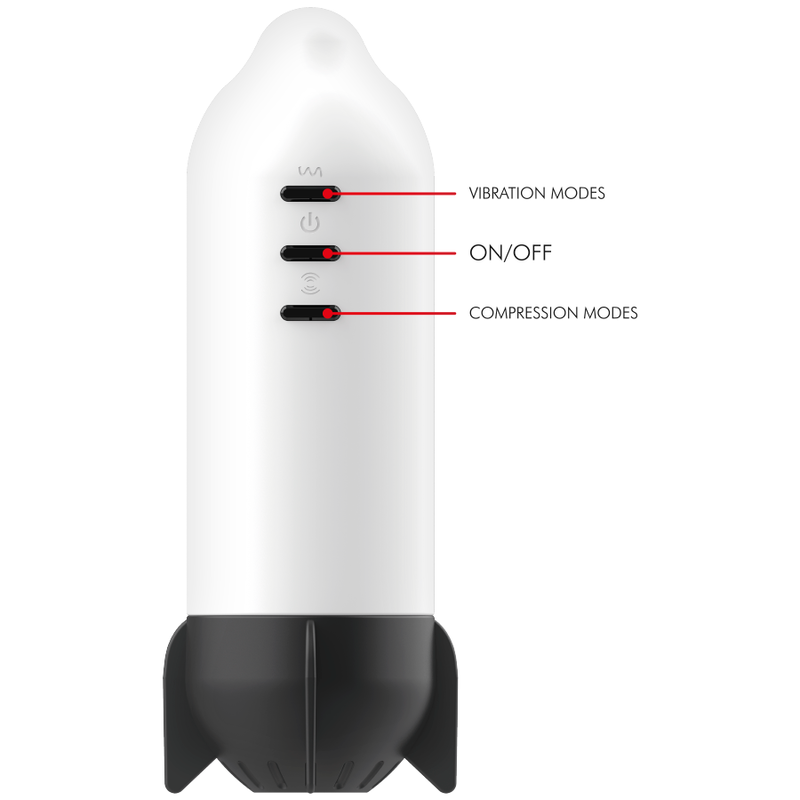 JAMYJOB - ROCKET MASTURBATOR SOFT COMPRESSION TECH AND VIBRATION - Amore24