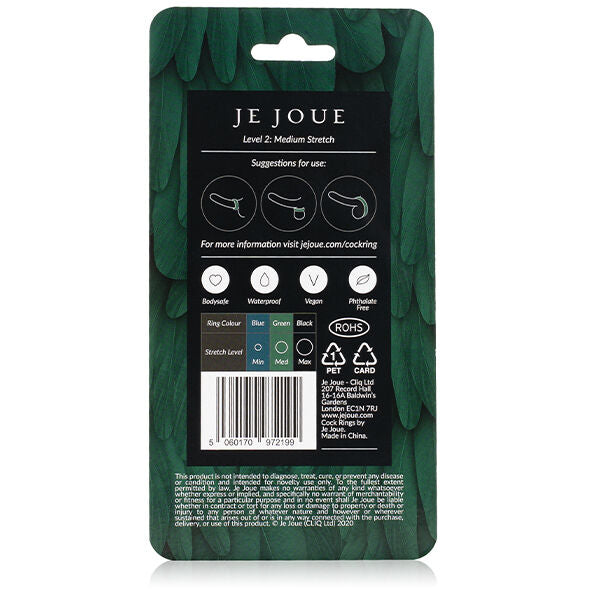JE JOUE - GREEN SILICONE RING - MEDIUM CHOKE - Amore24