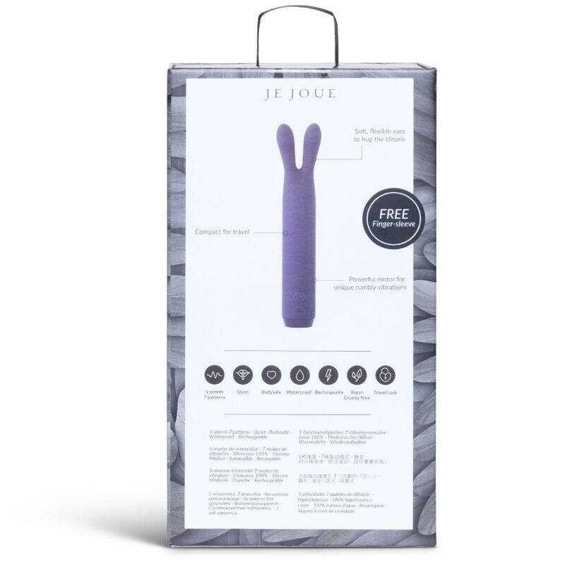 JE JOUE - VIBRATING BULLET RABBIT PURPLE - Amore24