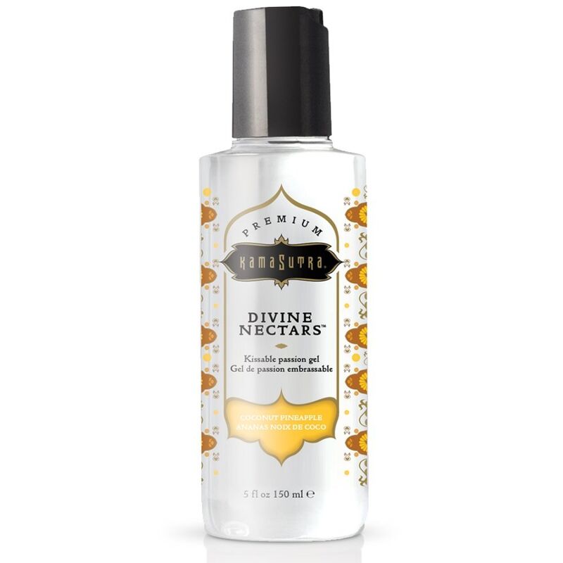 KAMASUTRA - DIVINE NECTARS COCONUT AND PINEAPPLE LUBRICANT 150 ML - Amore24