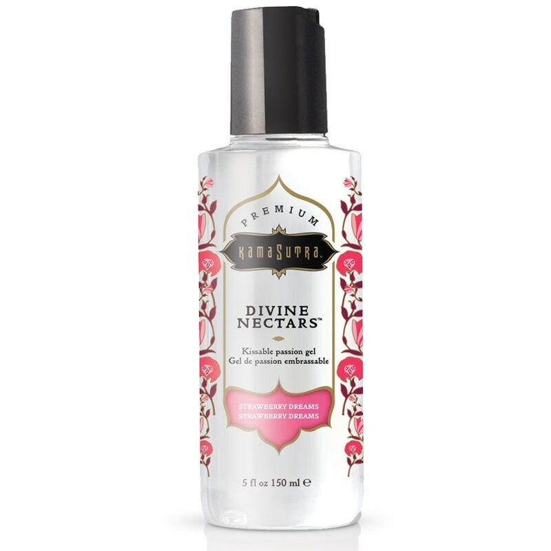 KAMASUTRA - DIVINE NECTARS STRAWBERRY DREAM LUBRICANT 150 ML - Amore24