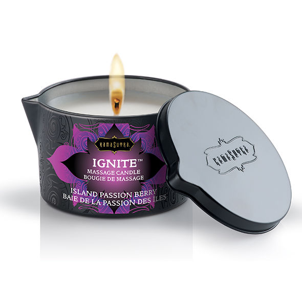 KAMASUTRA - MASSAGE CANDLE PASSION ISLAND 170GR - Amore24