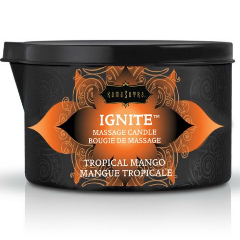 KAMASUTRA - MASSAGE CANDLE TROPICAL HANDLE 170 GR - Amore24