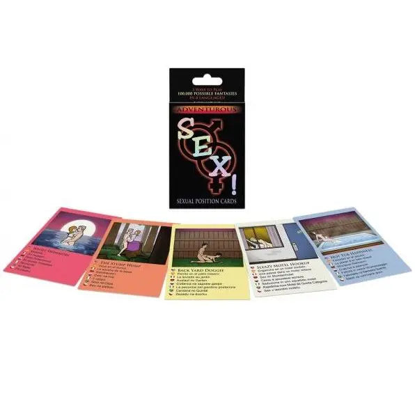 KHEPER GAMES - ADVENTUROUS SEX! CARD GAME - Amore24