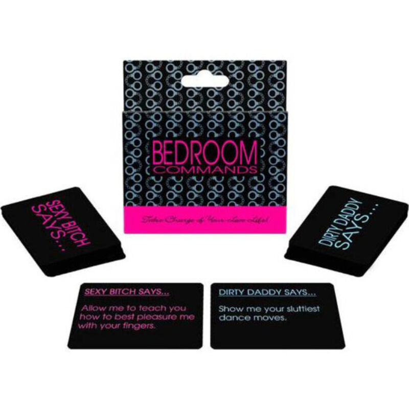 KHEPER GAMES - BEDROOM COMMANDS CARD GAME /EN - Amore24