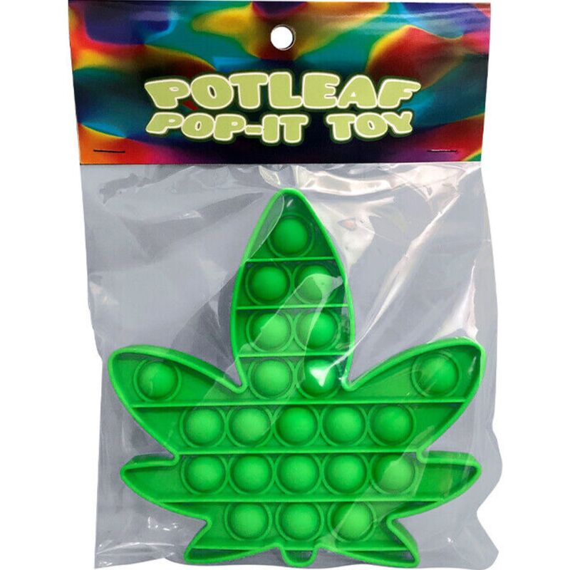 KHEPER GAMES - POTLEAF POP-IT TOY MARIJUANA - Amore24