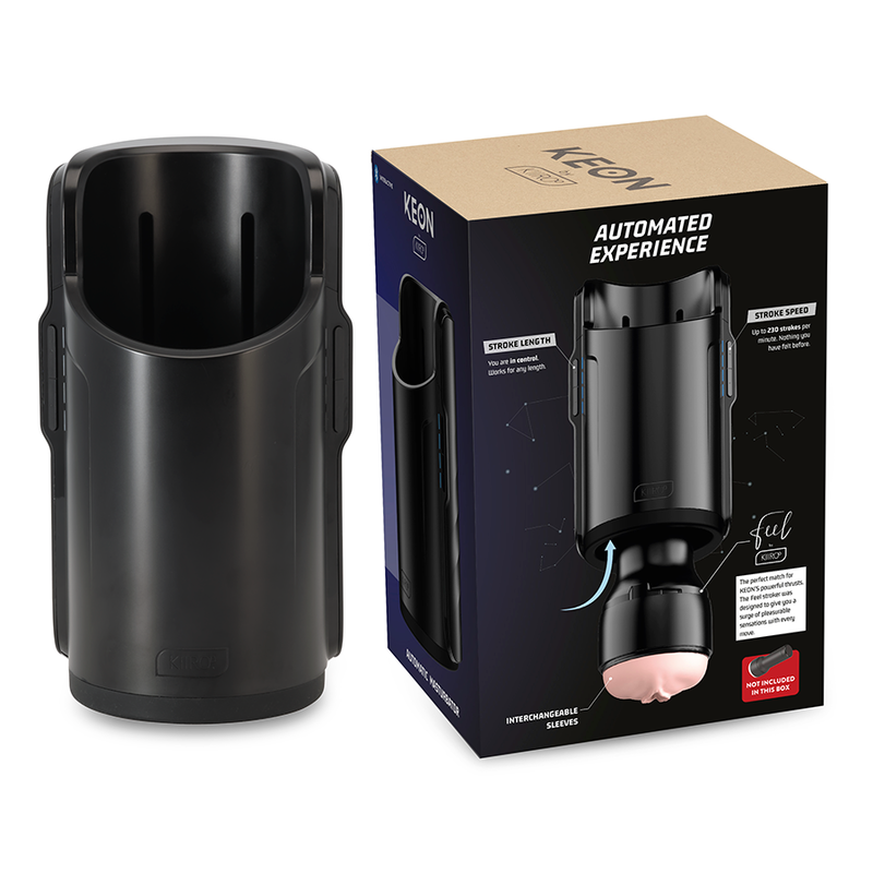 KIIROO - KEON + FEEL NICOLETTE SHEA STROKER + AQUA QUALITY LUBRICANT 50 ML - Amore24