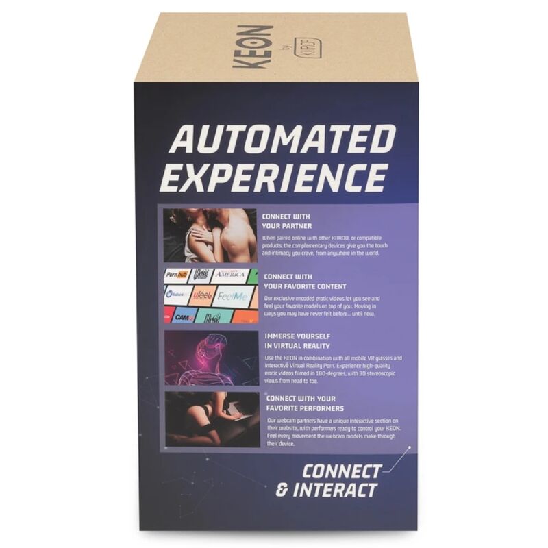 KIIROO - KEON INTERACTIVE MASTURBATOR FEEL STROKER NOT INCLUDED - Amore24