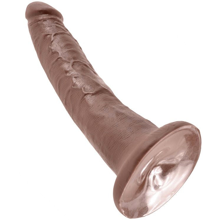 KING COCK - 7 DILDO CHOCOLATE 17.8 CM - Amore24