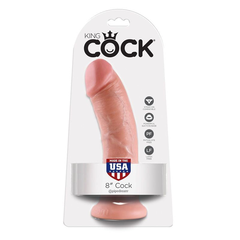 KING COCK - 8 DILDO FLESH 20.3 CM - Amore24