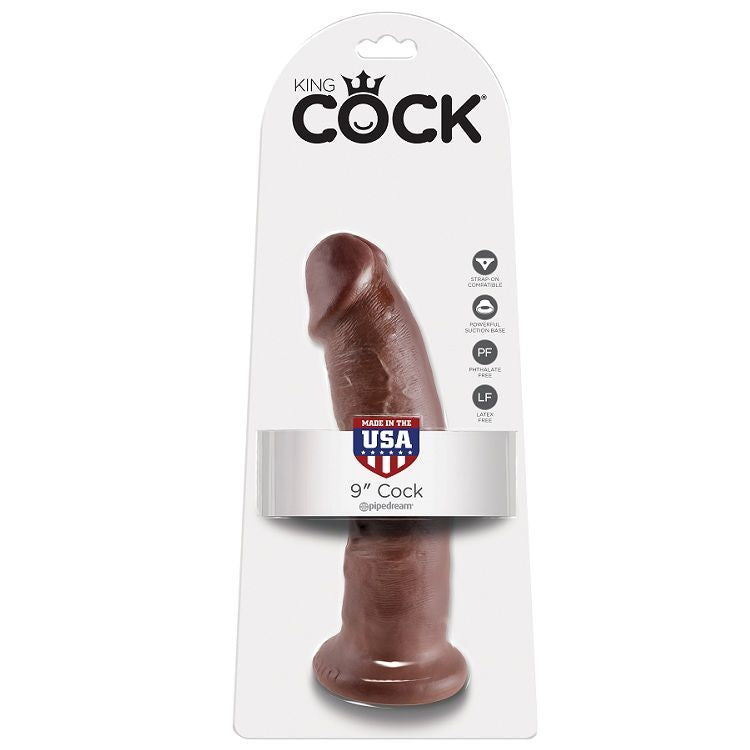 KING COCK - 9 DILDO BROWN 22.9 CM - Amore24
