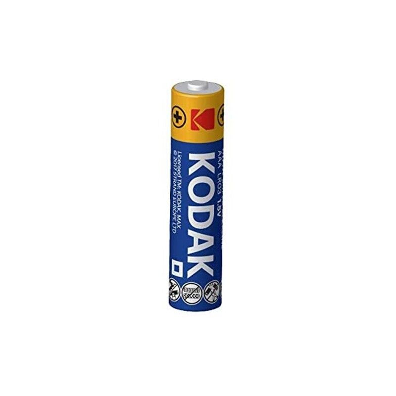 KODAK - MAX SUPER ALKALINE BATTERY AAA LR03 BLISTER * 4 - Amore24