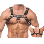 LEATHER BODY - CHAIN HARNESS III - Amore24