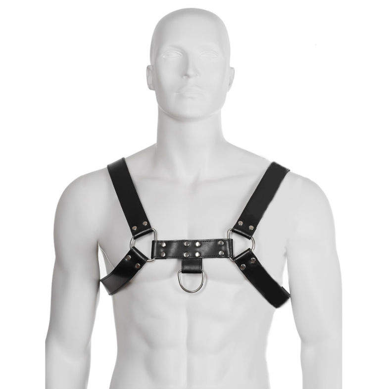 LEATHER BODY - CHAIN HARNESS III - Amore24