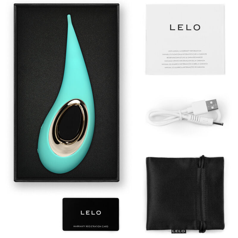 LELO - DOT CLITORIS STIMULATOR - AQUA GREEN - Amore24