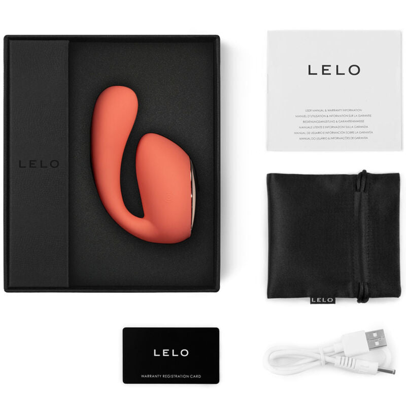 LELO - IDA WAVE CORAL COUPLES MASSAGER - Amore24