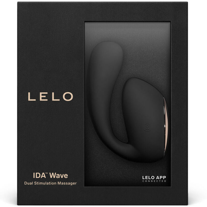 LELO - IDA WAVE COUPLES MASSAGER BLACK - Amore24