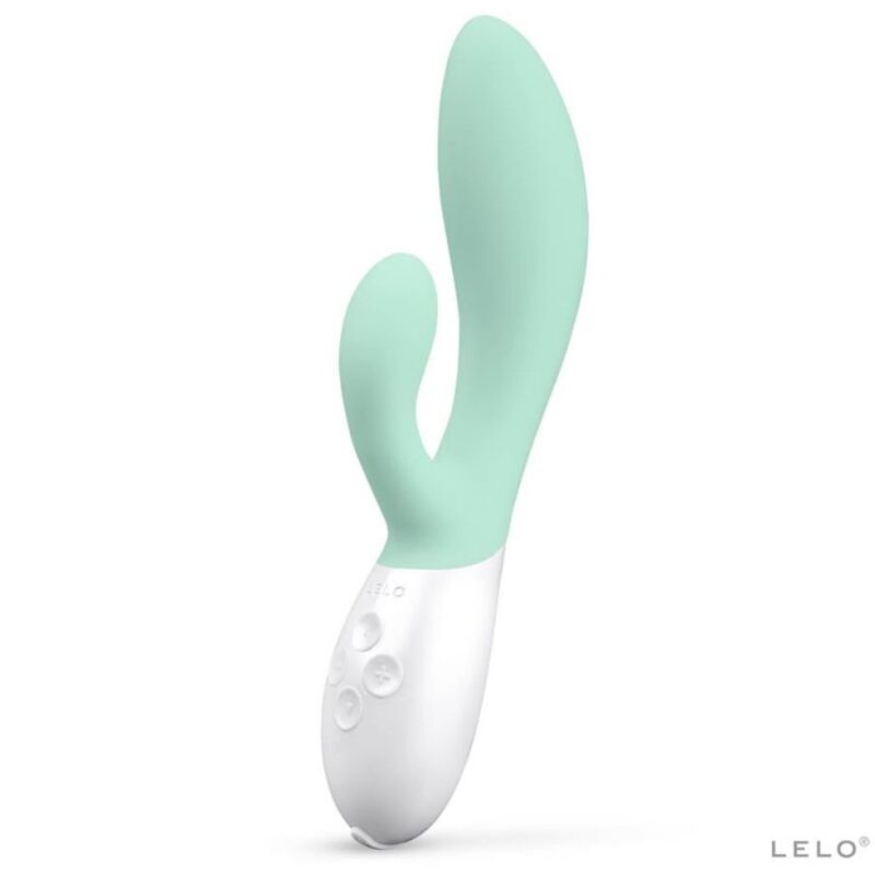 LELO - INA 3 GREEN RABBIT VIBRATOR LUXURY SEAWEED - Amore24