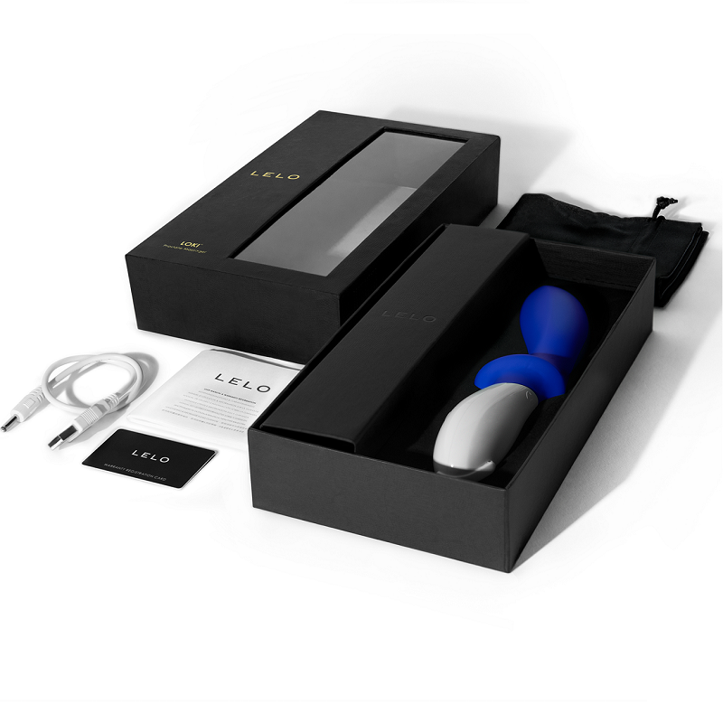 LELO - LOKI BLUE PROSTATE VIBRATOR - Amore24