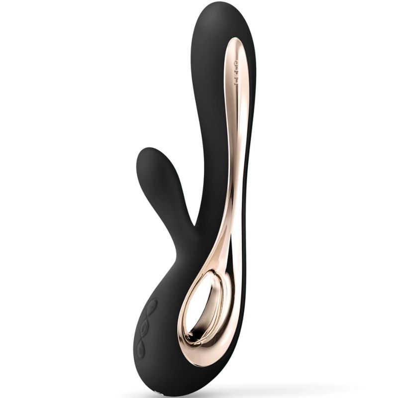 LELO - SORAYA 2 BLACK RABBIT VIBRATOR - Amore24