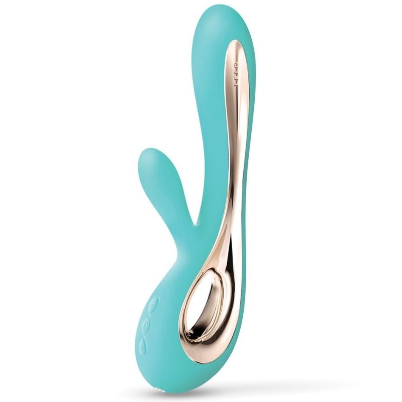 LELO - SORAYA 2 RABBIT AQUA GREEN VIBRATOR - Amore24